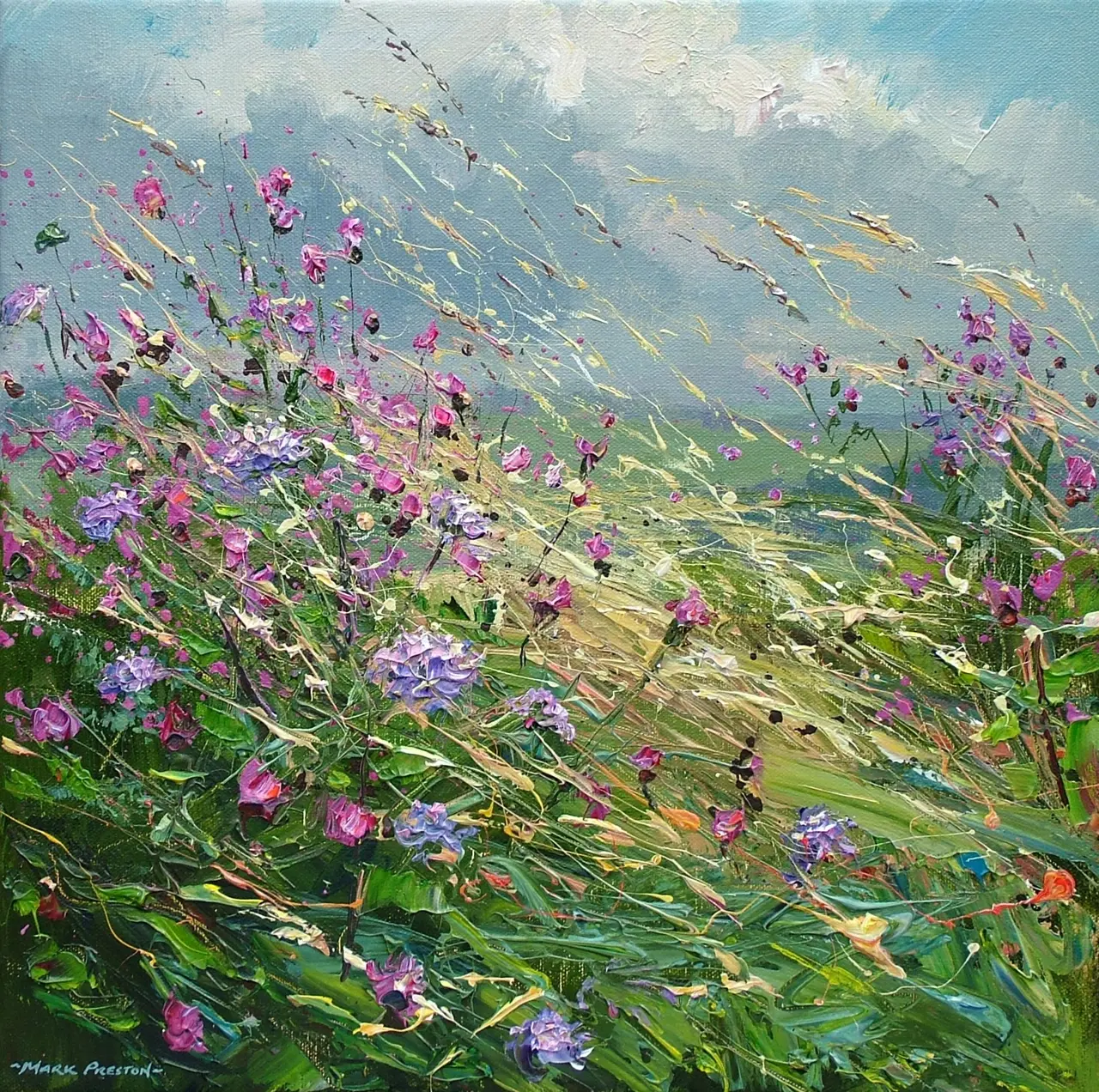 Mark Preston - summer breeze, bonsall moor